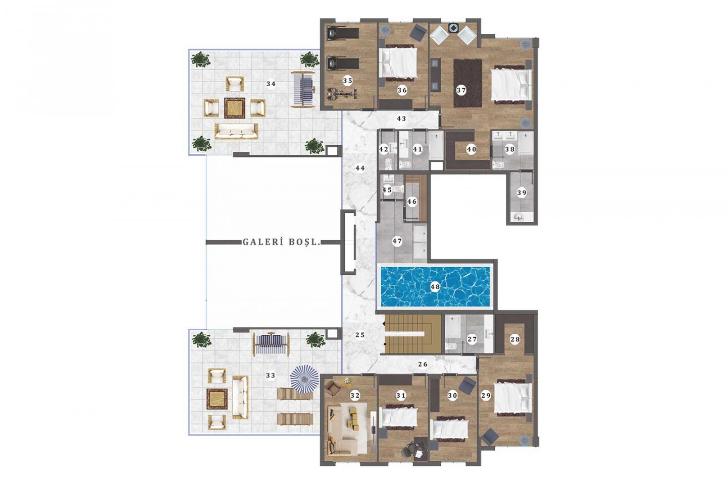 PENTHOUSE ÜST KAT